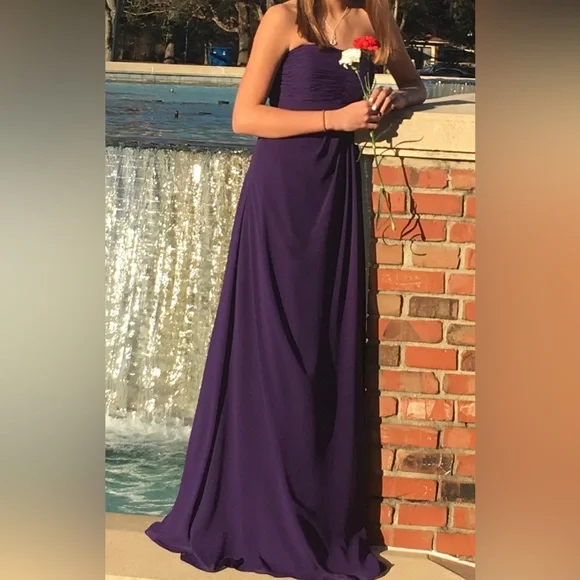 green emerald velvet dress Ball Gown Purple Prom Dress, Graduation Party Dresses, Prom Dresses Fo –  classygown main image 1